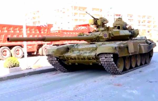 Сирийская кампания показала потрясающие характеристики танка Т-90