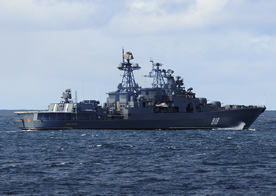 БПК Северного флота «Североморск» совершил деловой заход в столицу Кабо-Верде