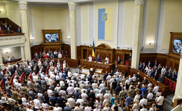 Торжественное собрание в Верховной раде Украины, посвященное 20-й годовщине Конституции Украины