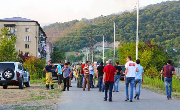 В результате взрыва на складе боеприпасов в Абхазии погибли люди