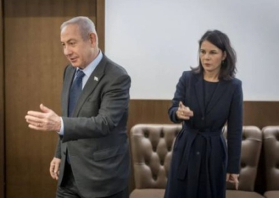 Анналена Бербок и Биньямин Нетаньяху поссорились из-за Палестины