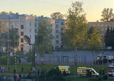 Семь военных пострадали при взрыве на территории Военной академии связи в Санкт-Петербурге