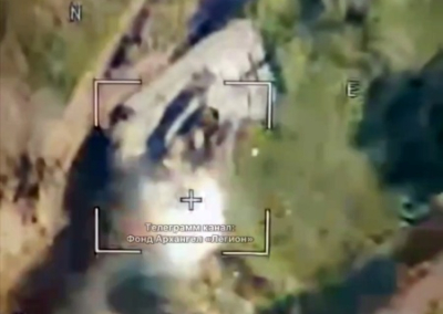 Российские бойцы ликвидировали очередной танк Abrams украинской армии