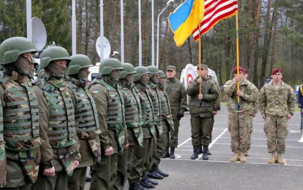Военные учения Украины и США