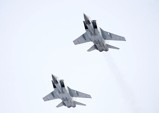 В Тверской области приведен в высшие степени боевой готовности истребительный авиационный полк ЗВО