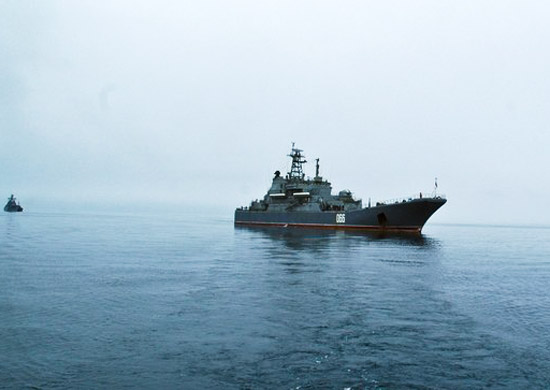 Отряд кораблей Тихоокеанского флота отправился на остров Матуа