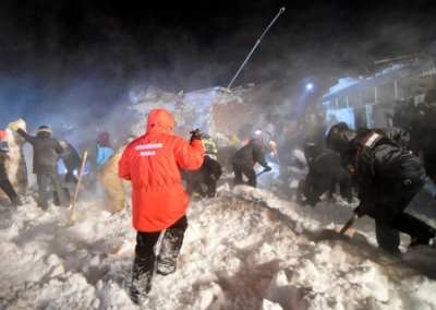 В Норильске объявлен траур: три человека погибли при сходе лавины на горнолыжном курорте