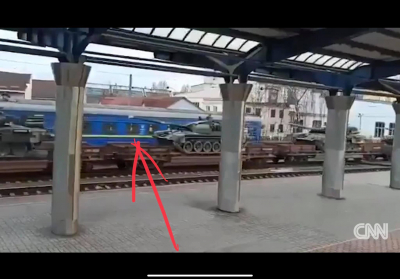 «Рекорд по фейкам». CNN «зафиксировал» скопление российских танков на вокзале Днепра