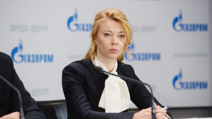 Заместитель председателя правления «Газпрома» Елена Бурмистрова