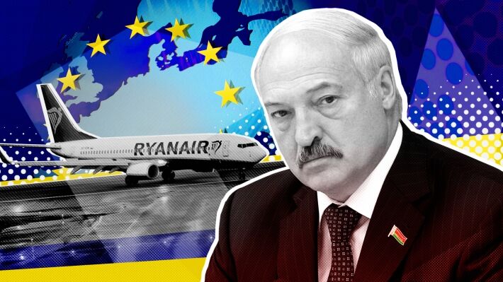 ЕС обвинил президента Белоруссии в "воздушном пиратстве"
