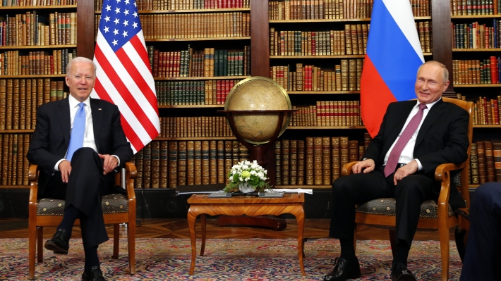 Президенты США и России в Женеве