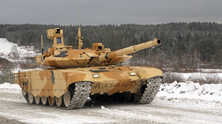 Новейший основной боевой танк Т-90МС