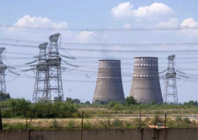 Электричество с Запорожской АЭС перенаправляется в российскую энергосистему
