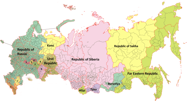 План расчленения России