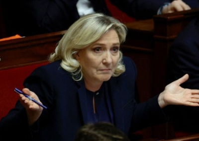 Марин Ле Пен предрекла «столетнюю войну» за Украину с участием НАТО и Китая