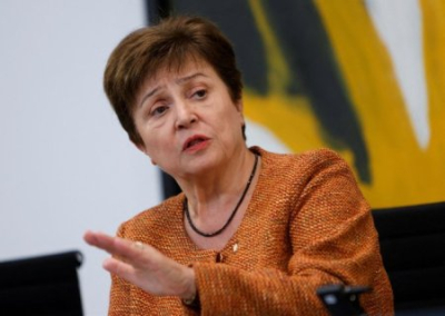 Кристалина Георгиева: темпы роста глобальной экономики упадут ниже 3% из-за Украины