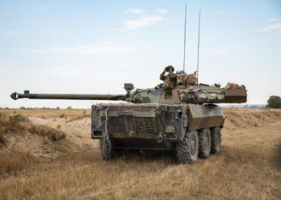 Французские танки AMX-10RC уже работают на линии фронта