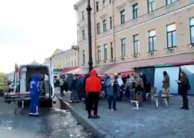Взрыв в Санкт-Петербурге. Погиб Владлен Татарский
