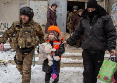 Волонтёр жалуется, что украинцы не хотят эвакуироваться из фронтовых зон. Ждут РФ