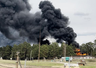 Украинские БПЛА атакуют Брянскую область