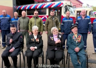 Путин запустил движение трамваев в Мариуполе дистанционно