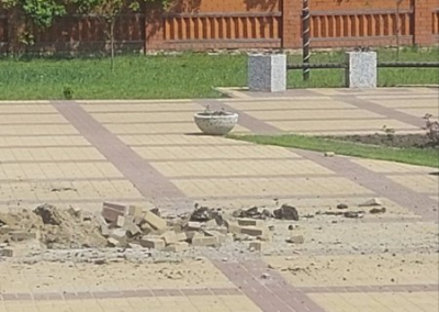 Курский посёлок второй раз за день обстрелян со стороны Украины