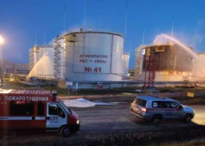 Дроны снова атаковали Ильский НПЗ на Кубани
