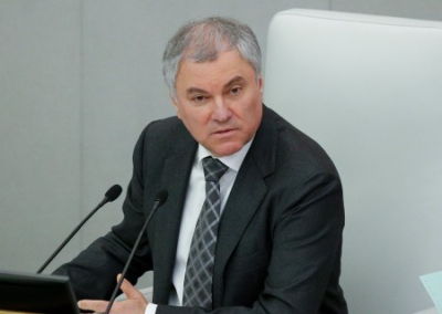 Володин: киевский кровавый режим разрушил национальную культуру, сдав украинцев, как расходный материал НАТО