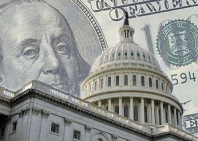 В 2053 году государственный долг Соединенных Штатов достигнет 181% ВВП