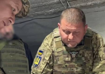 В сети появилось видео с Залужным