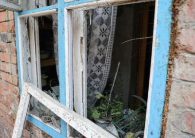 В Теткино Курской области горят дома из-за обстрела ВСУ