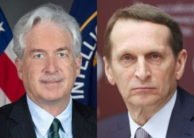 Нарышкин о телефонном разговоре с главой ЦРУ: думали, рассуждали, а что же делать с Украиной