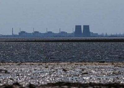 Новая проблема появилась из-за обмеления Каховского водохранилища в районе ЗАЭС