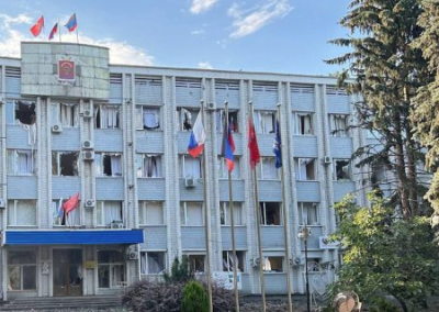 ВСУ нанесли удар реактивной артиллерией по администрации Волновахи