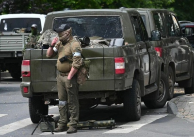 Автоколонна «музыкантов» движется с Юга в сторону Москвы