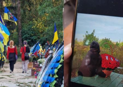 Киевские подростки обворовывали могилы погибших украинских военных