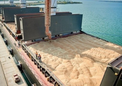 «Зерновой коридор» функционирует. В портах Одесса, Черноморск и Южный под загрузкой 23 судна