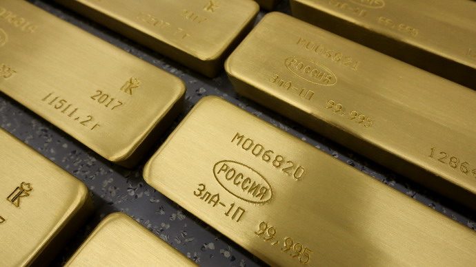 Для обхода санкций Россия использует золото