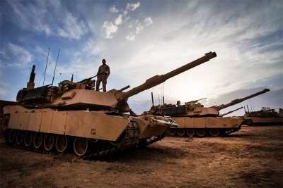 Abrams доехали до фронта