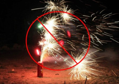 Власти Латвии запретили запускать новогодние фейерверки по московскому времени