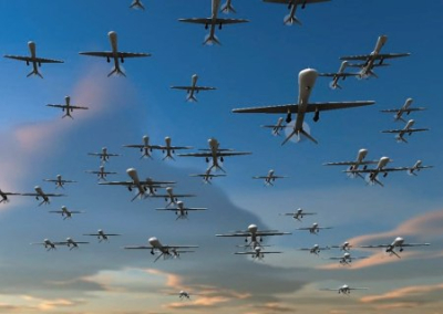 Рекордная атака беспилотников на Крым: две волны БПЛА, взрывы над Керчью, морской дрон у Евпатории