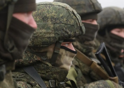Военный эксперт Алёхин считает, ВС РФ приступили к создания санитарной зоны на границе РФ