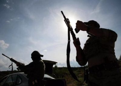 Российские войска нанесли удар по французским наемникам в Славянске