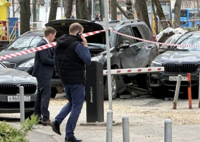В Москве подорвали авто экс-офицера СБУ Василия Прозорова