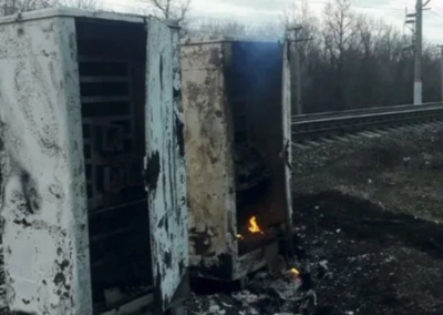 На Украине поджигают релейные шкафы и «бусы» ТЦК