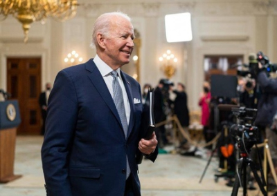 Байден сегодня вернётся к работе, но полномочия по конфискации российских активов передал Йеллен и Блинкену