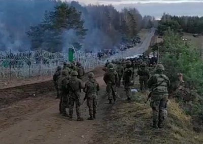Концентрацию ВСУшников на границе с Белоруссией в Киеве называют «операцией влияния», в РФ — «источником беспокойства»