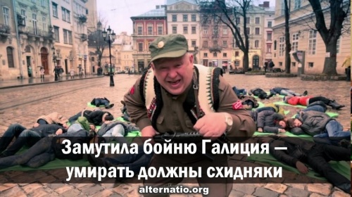 Замутила бойню Галиция — умирать должны схидняки