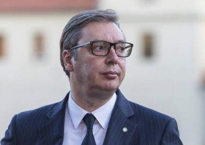 Вучич: агрессия Запада по отношению к России наносит вред странам Евросоюза