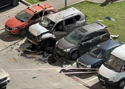 На севере Москвы на парковке в автомобиле военного сдетонировало взрывное устройство